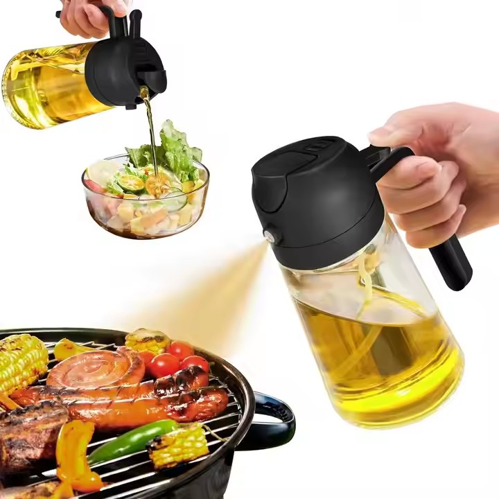 BC-231 2 in 1 Olive Oil Dispenser Bottle -470ml