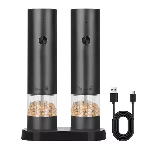 Electric Pepper Grinder -USB Operation 