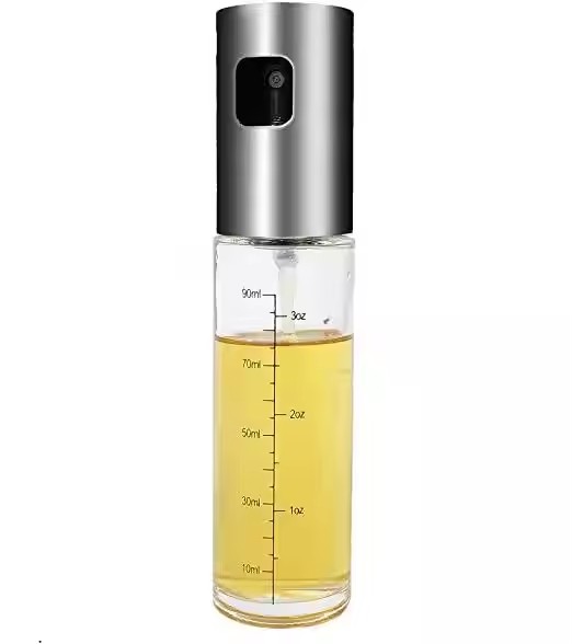 Stainless Steel Glass Spray Olive Oil Sprayer Bottle