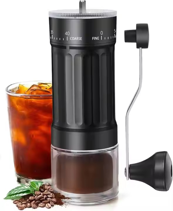 BM-15 Manual Coffee Grinder With Ceramic/Stainless Steel Grinding Core