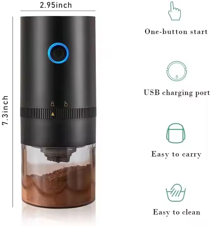 Why Do Professional Baristas Choose Ceramic Burrs? The "Flavor Code" of 985 Electric Coffee Grinder