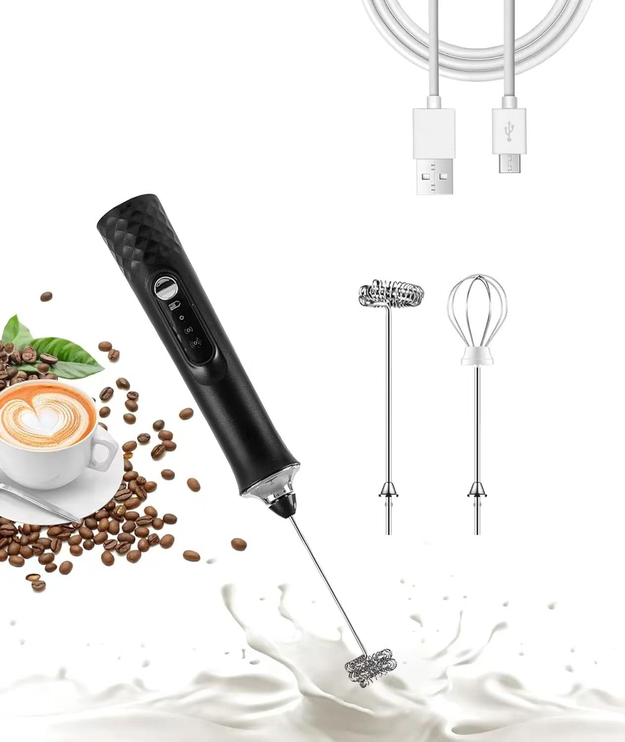 N milk frother USB