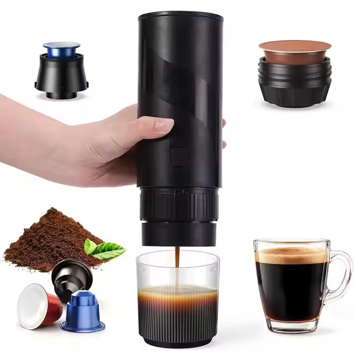 The Ultimate Solution for Lightweight Travel: Self-Heating Capsule Portable Espresso Machine